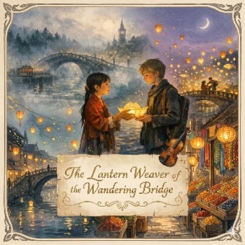 Cover of The Lantern Weaver of The Wandering Bridge
