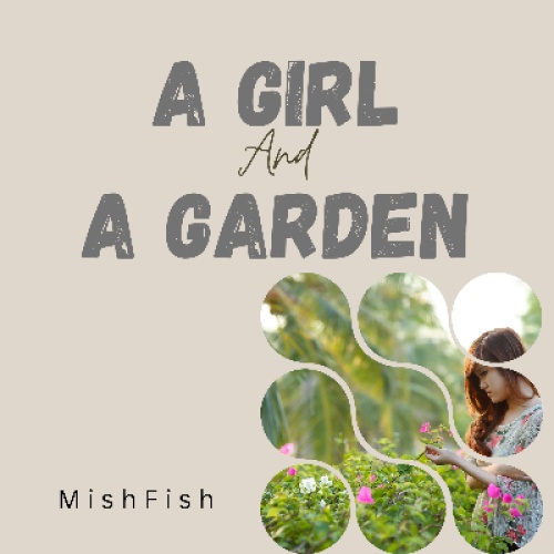 A girl and a garden