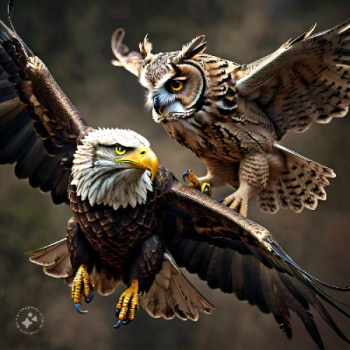 Comparing Wisdom: The Owl Versus the Eagle