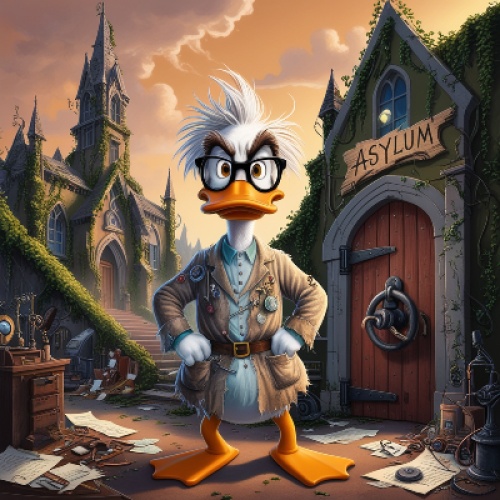 The Insane Chronicles of Dr. Quack and the Nutty Asylum