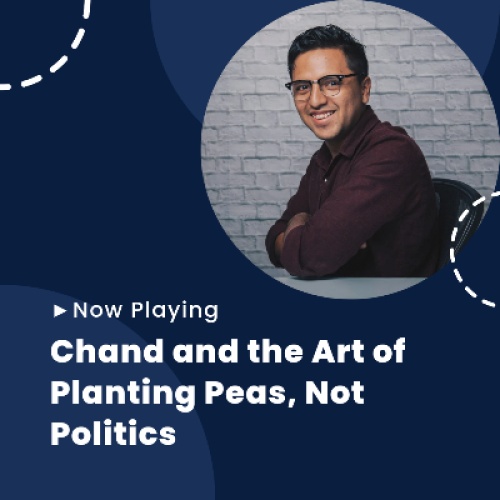 Chand and the Art of Planting Peas, Not Politics