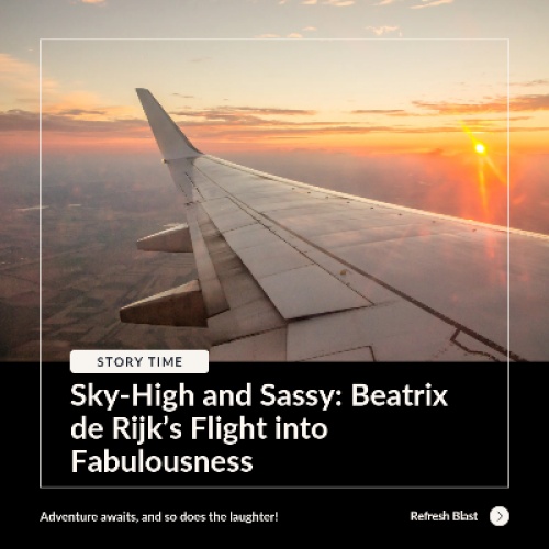 Sky-High and Sassy: Beatrix de Rijk’s Flight into Fabulousness 