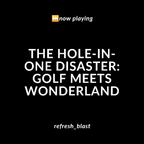 The Hole-In-One Disaster: Golf Meets Wonderland